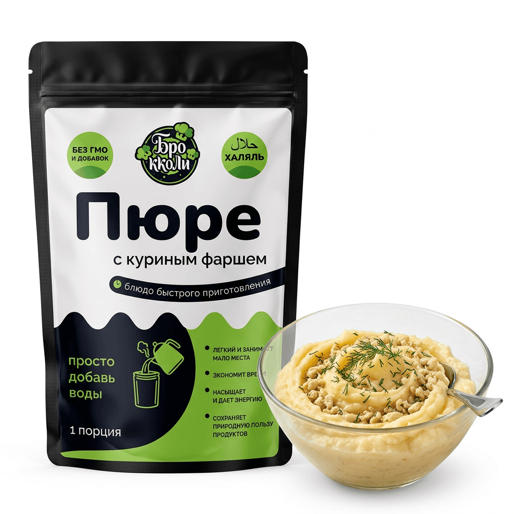 Картофельное пюре с курицей